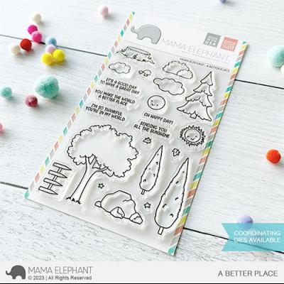 Mama Elephant Clear Stamps - A Better Place